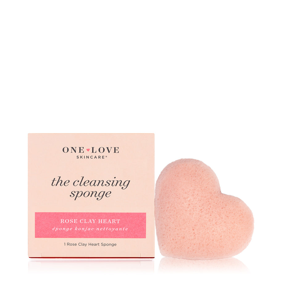 Organic Heart Konjac Sponge  Original for All Skin Types – Harper Belle  Beauty